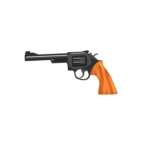 Ročník malé Revolver pistole — Stockový vektor