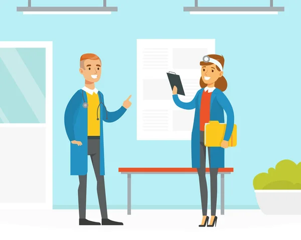 チーム医療医師持株空ボード上病院待っている部屋の背景の ストックベクター C Mast3r チーム医療医師持株空ボード上病院待っている部屋の背景の ストックベクター C Mast3r