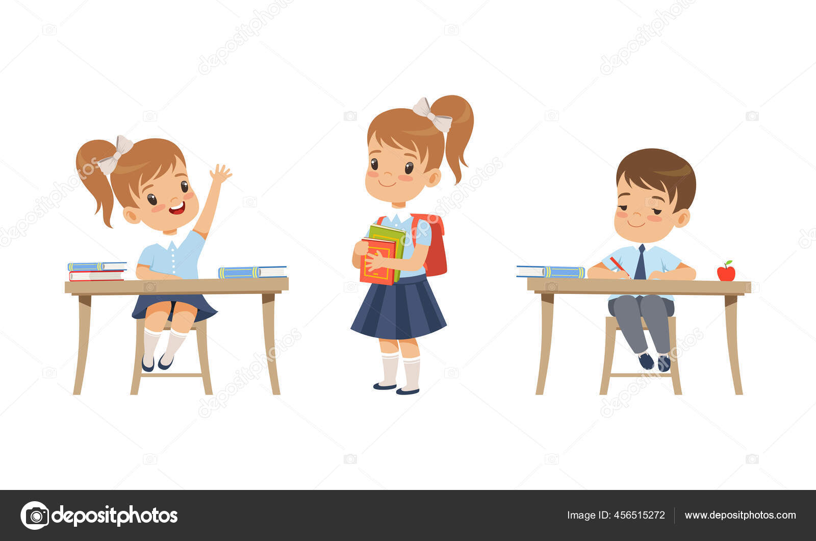 College Schülerin Und Ihr Lehrer College Schülerin Und Ihr Lehrer