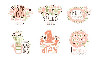 Orijinal Tasarım Vektörü Ayarlı İhale Yay Etiketleri ve Logoları