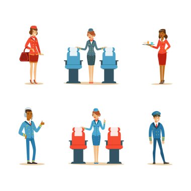 Uçak mürettebatı veya Uçuş Ekibi, Uçak Yönetim Kurulu Vektör Kümesi Personeli