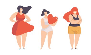 Vücut Pozitif ve Kendini Kabul Etme Vektörü Olarak Farklı Şekil Tipi ve Yüksekliği Olan Kadın