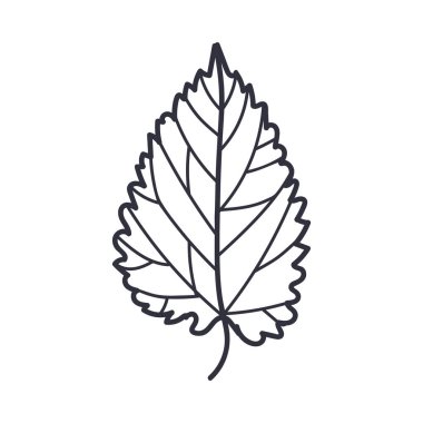 El Yazması Güz Yaprağı Kongresi ya da Taslak Vektör İllüstrasyonu