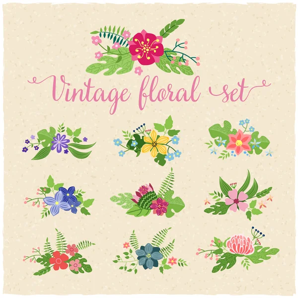 Floral Border illustration — Stock Vector