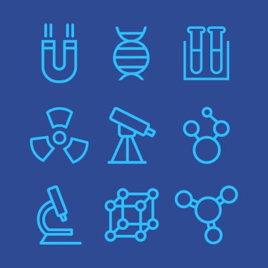 bilim simgeler ayarlayın