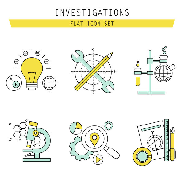 Набор плоских иконок для веб-разработки. Icons для разработки приложений, кодирования и программирования веб-страниц, seo, веб-дизайна, креативного процесса, социальных медиа, брендинга, маркетинга
