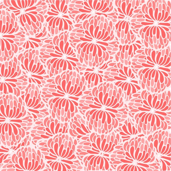 Peonies deseni ile sorunsuz arka plan.