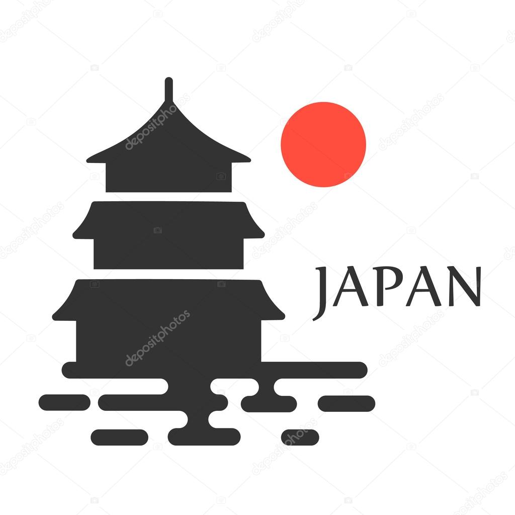 Japanese theme icon set