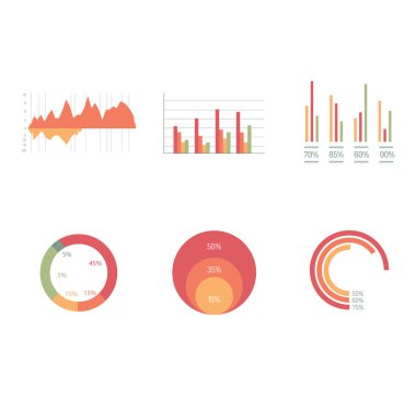 ayrıntılı bilgi grafiği cvector illüstrasyon