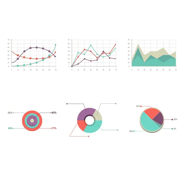 Illustration de cvector détail info graphi — Image vectorielle