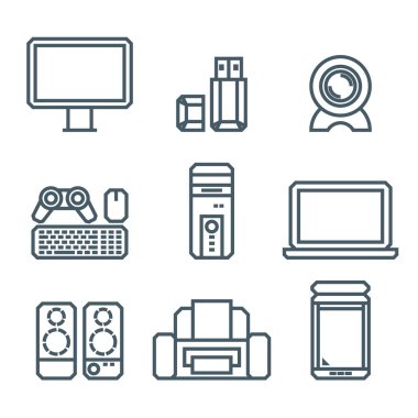 Ev aletleri modern doğrusal modern kavram