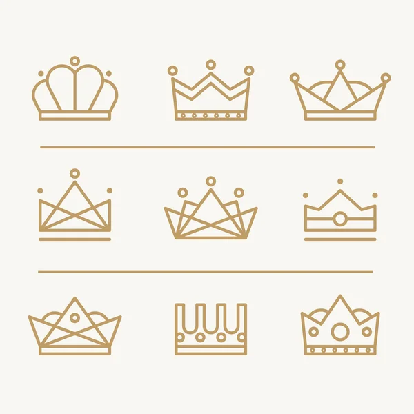 Корона іконки — стоковий вектор