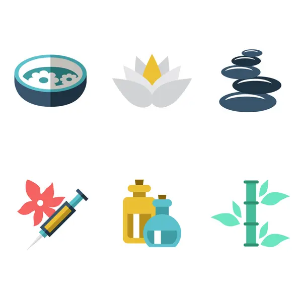 Diverses icônes SPA — Image vectorielle