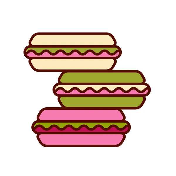 Sandwiches illustration — Stock Vector