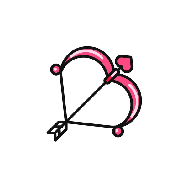 Valentine's day icon — Stock Vector
