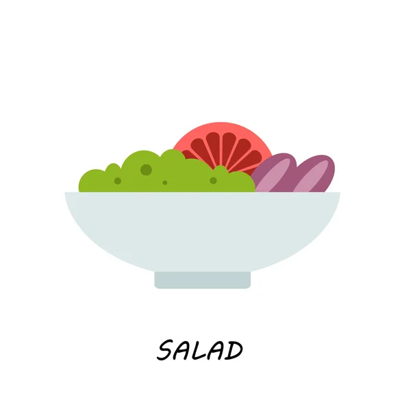 Zeleninový salát — Stockový vektor