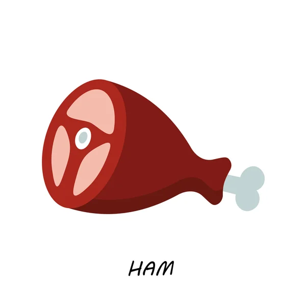 Ham-pictogram — Stockvector