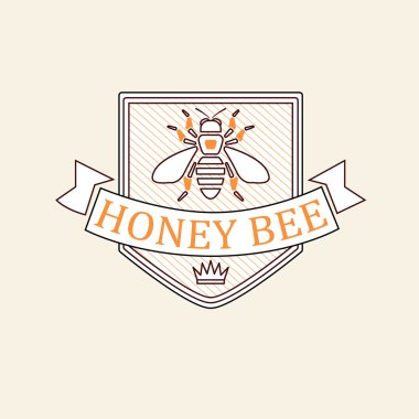 Bal ve arı etiket kümesi