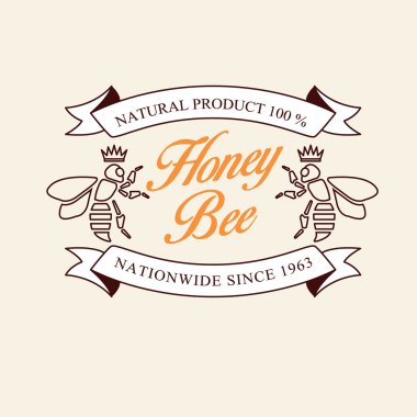 Bal ve arı etiket kümesi