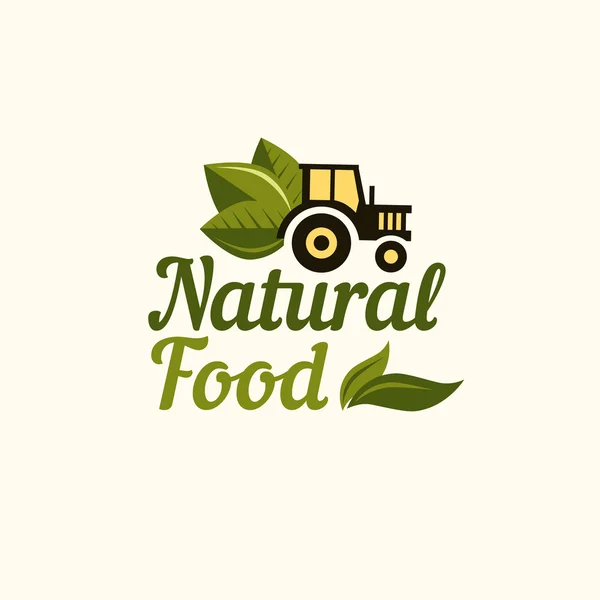 Organische, bio, natuurlijke, eco, logo — Stockvector