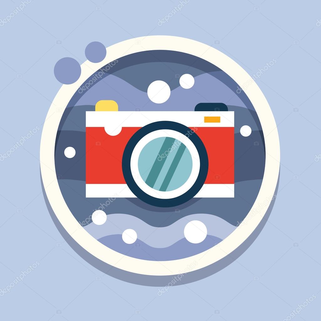 Underwater photography, camera.