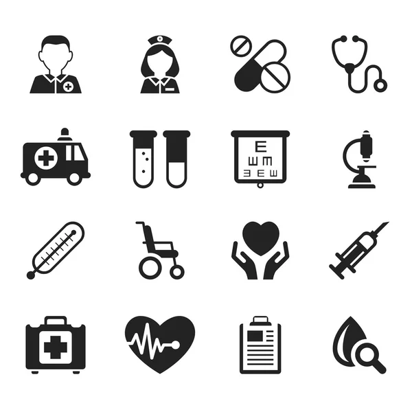 Soins de santé, articles médicaux — Image vectorielle