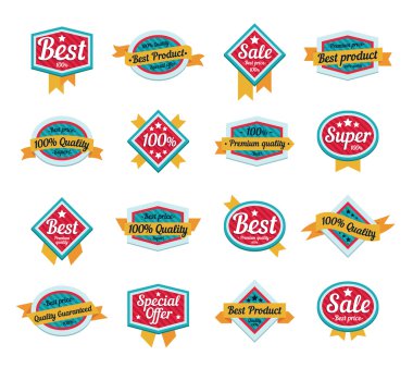 Satış etiket kümesi