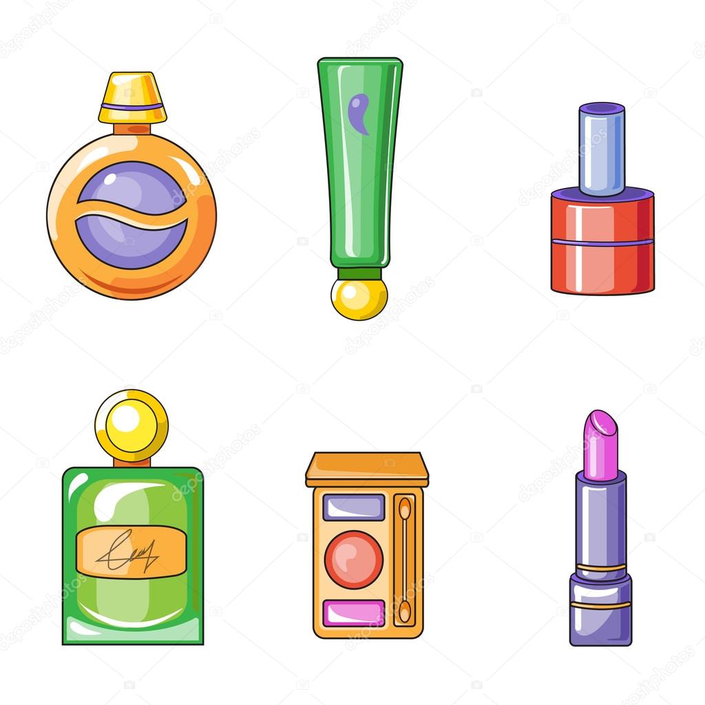 Set of Beauty Icons