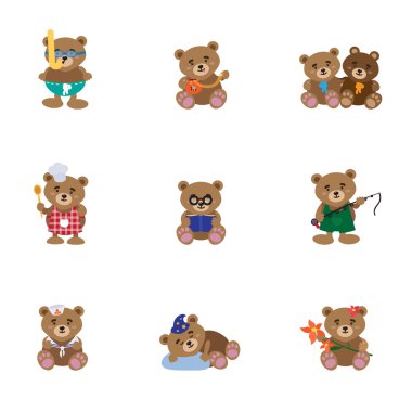 Sevimli Ayılar düz