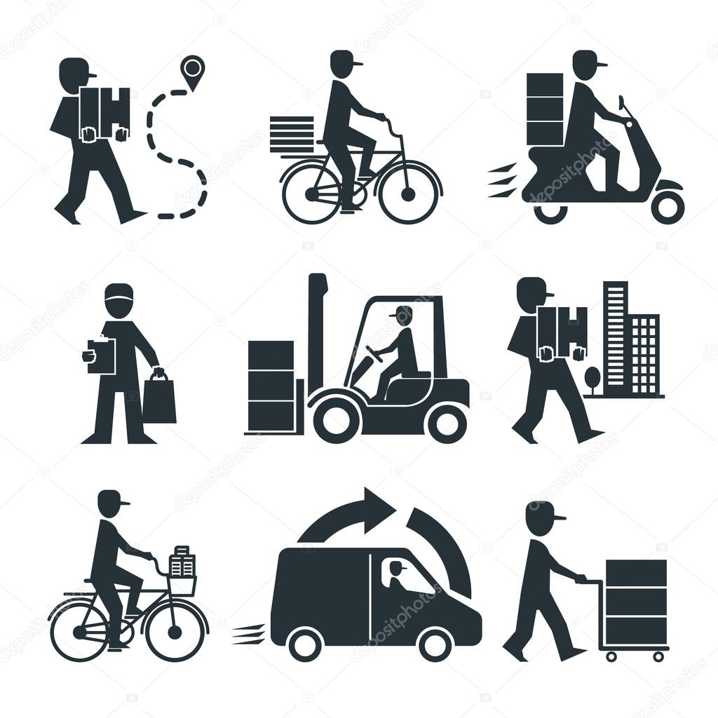 Delivery, courier service,