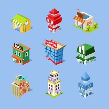 Farklı şehir öğeleri