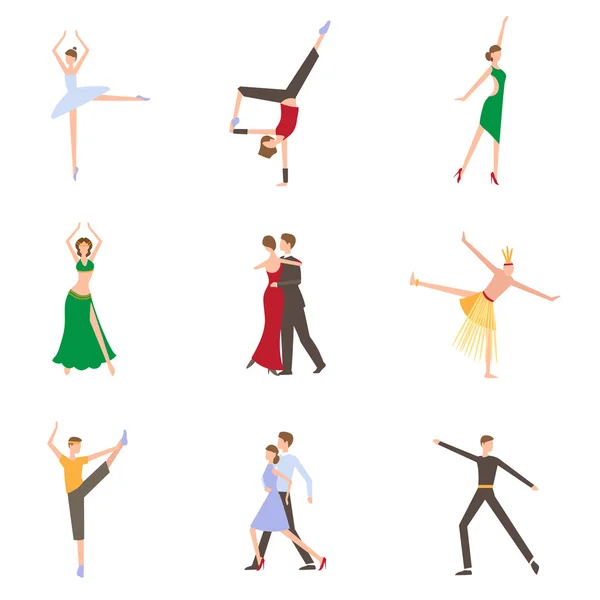 社会舞蹈节 — 图库矢量图片