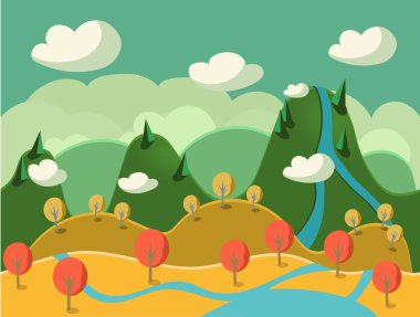 Oyun arka plan vektör sorunsuz