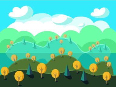 Oyun arka plan vektör sorunsuz