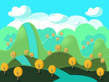 Oyun arka plan vektör sorunsuz