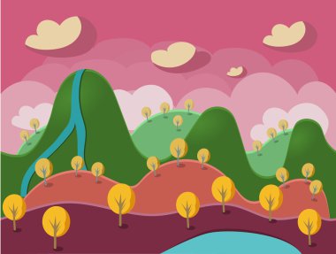 Oyun arka plan vektör sorunsuz