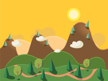 Oyun arka plan vektör sorunsuz