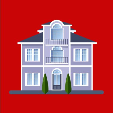 renkli daire konut ev