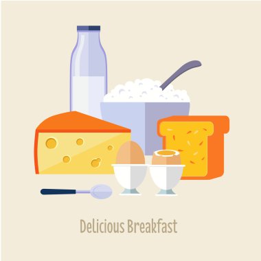 French Breakfast and Nutritious Breakfast