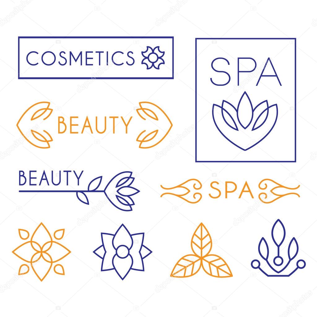 Vector Beauty and Cosmetics Logos 