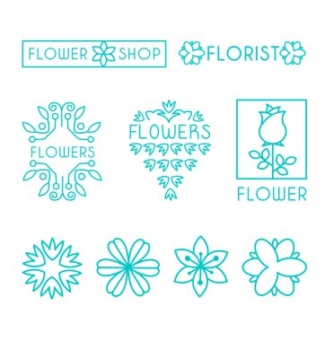 çiçek tasarım öğeleri