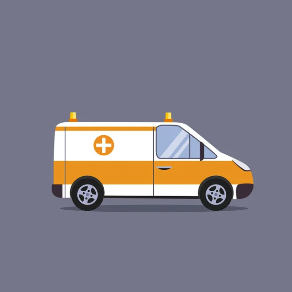 Ambulans araba — Stok Vektör