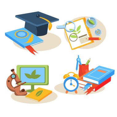 geri okul tasarım şablonu