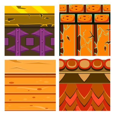 Platformers simgeler için dokular