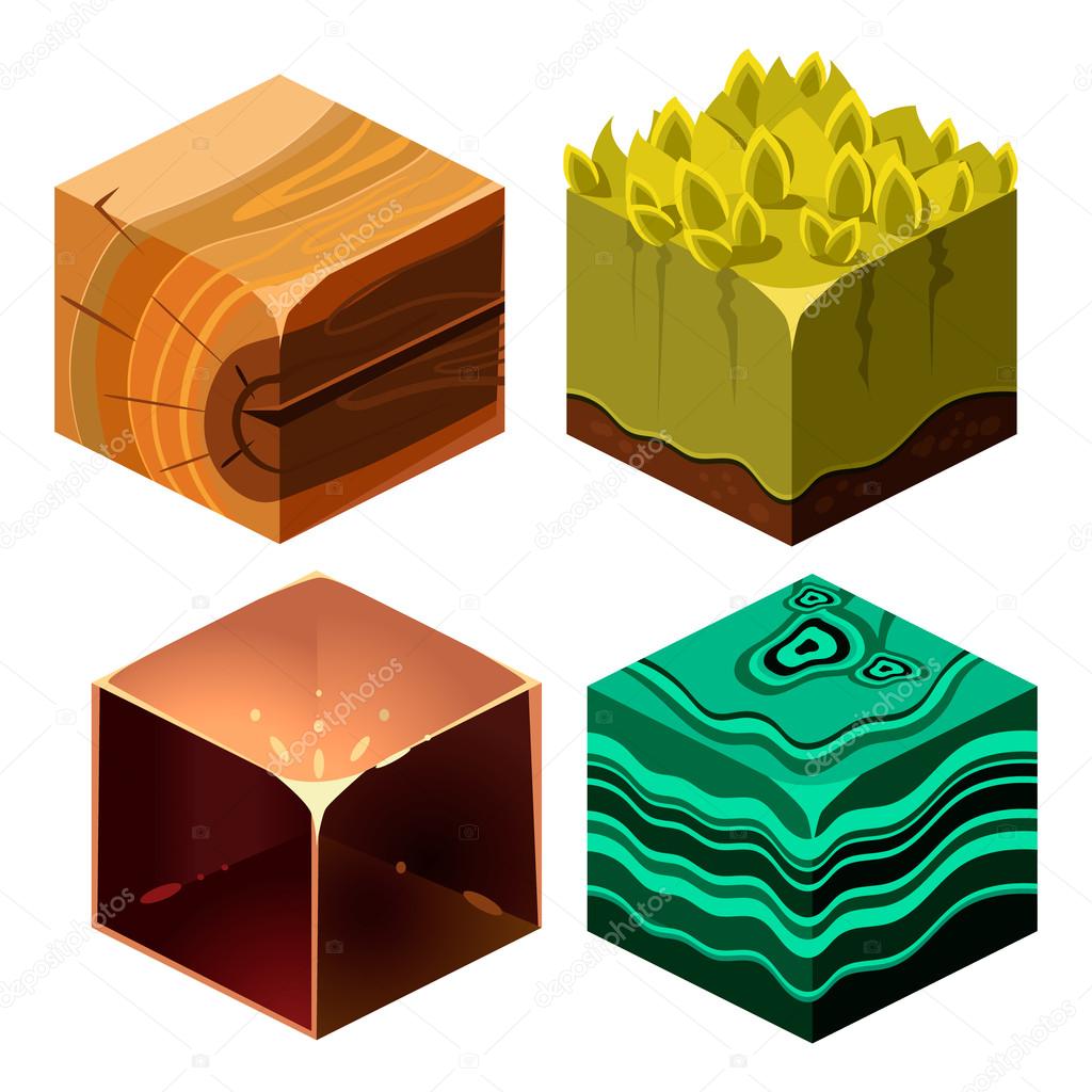 Textures for Platformers Icons