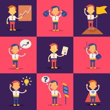 işadamı karakter kümesi