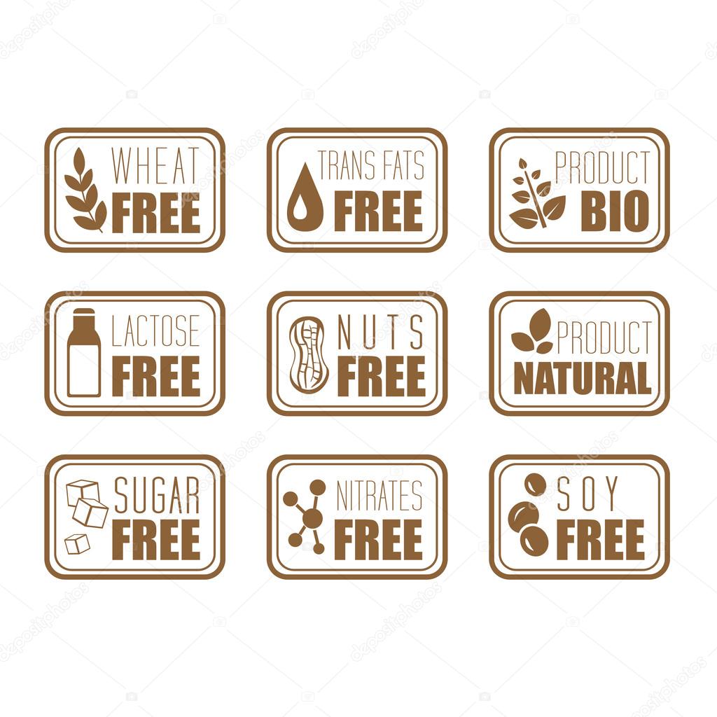 Gluten Free, Natural Product Label