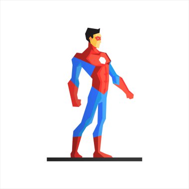 Süper kahraman Ironman vektör çizim