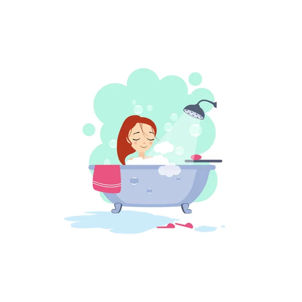 Daily Routine Activities of Woman. — Stock Illustration Daily Routine Activities of Woman. Royalty Free Stock Illustrations