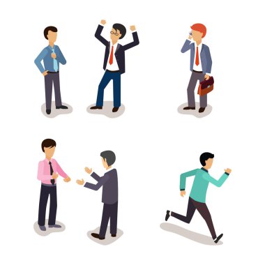 İş adamları. Günlük yaşam.